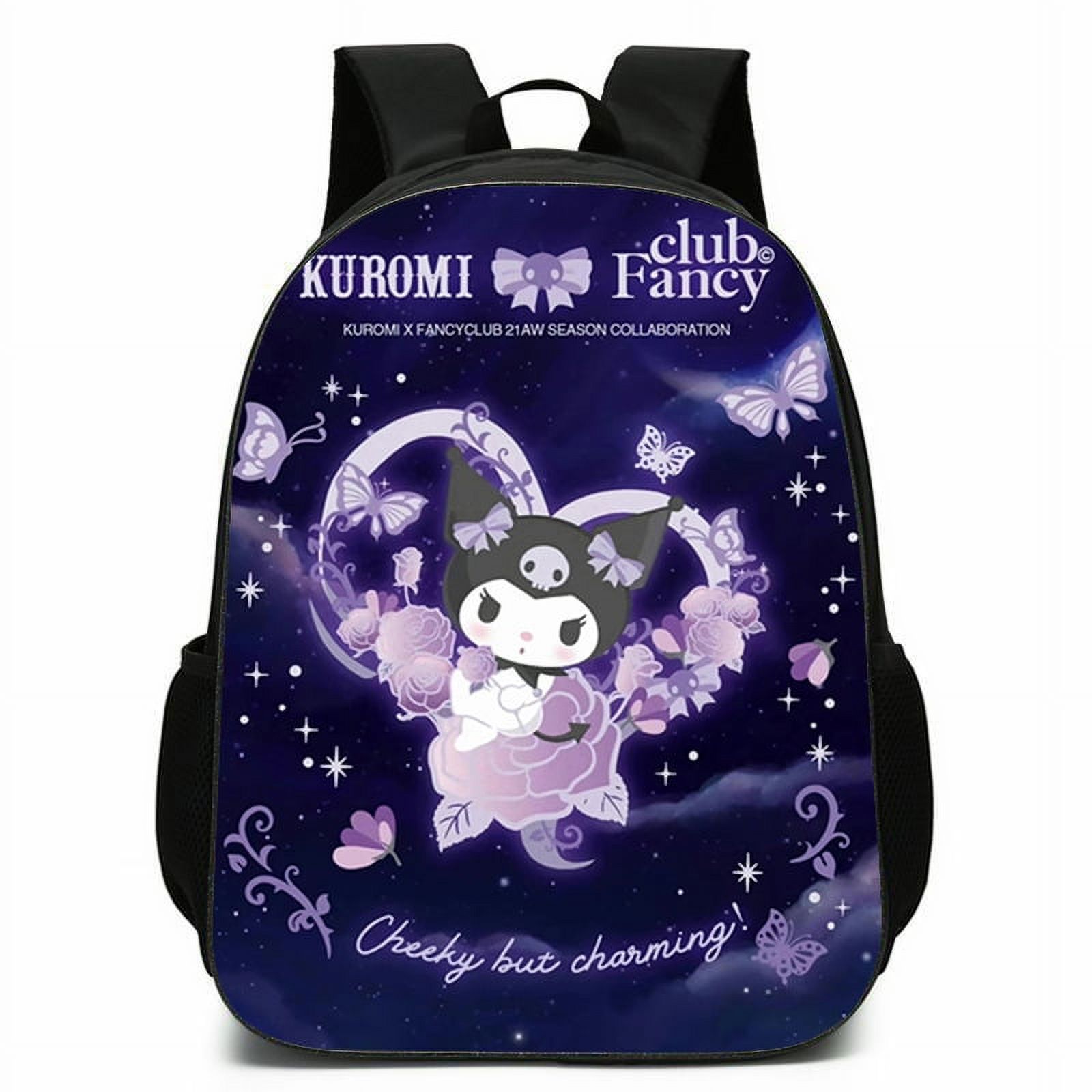 Kuromi Kuromi Student Large Capacity School Bag Kuromi Cartoon Cute