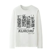 Kuromi Long Sleeve T-shirt Female Sanrio Melody Joint Cotton Cartoon Printed Clothing Base Shirt