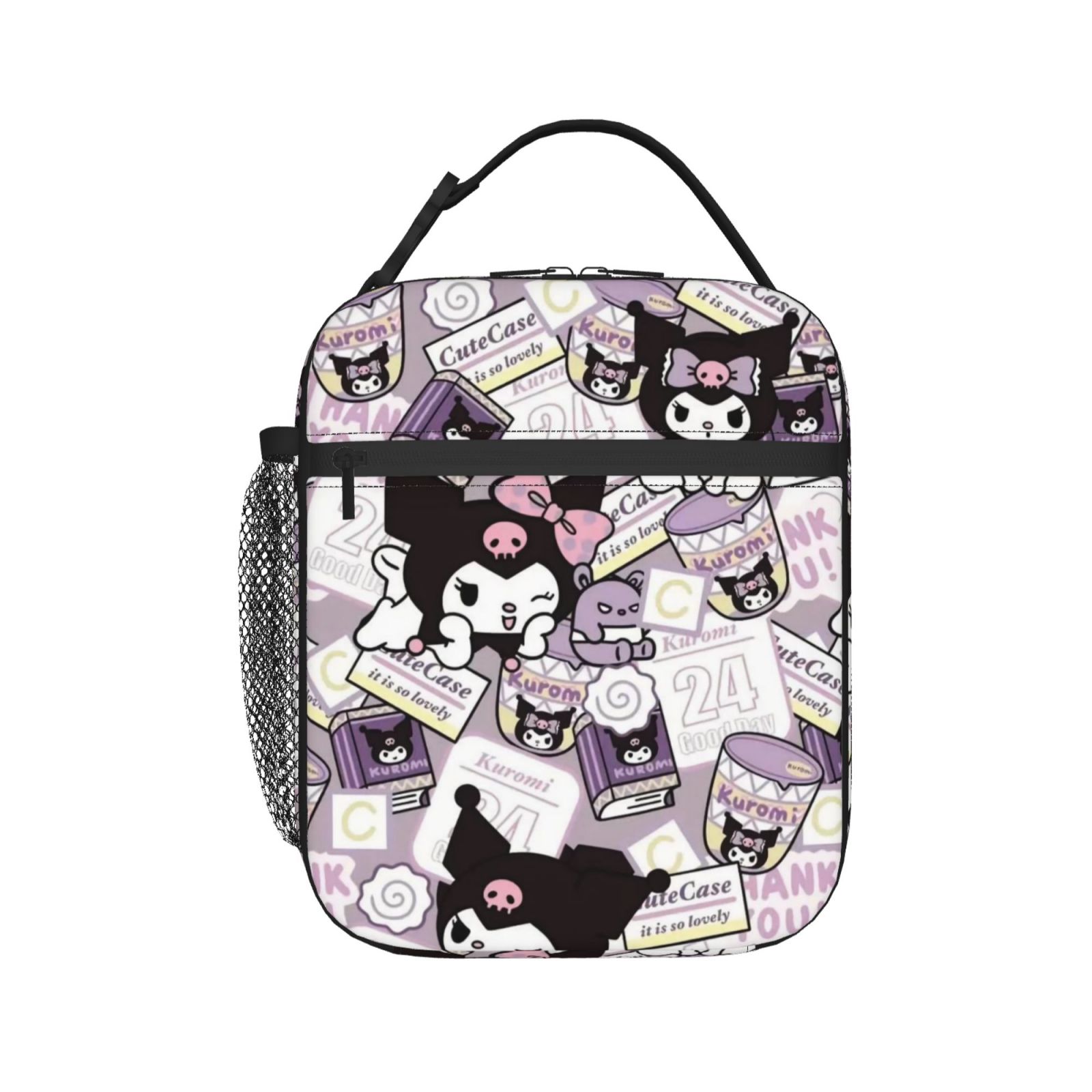 Insulated Lunch Bag For Work - Large Capacity Lunch Tote With Snack Bag & Adjustable Strap - Waterproof & Leakproof
