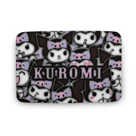 Kuromi And My Melody Bathroom Rugs, Extra Soft And Absorbent Bath Mat, Non-Slip, Machine Washable, Quick Dry Shaggy Bath Carpet for Bathroom Floor, Tub, Shower