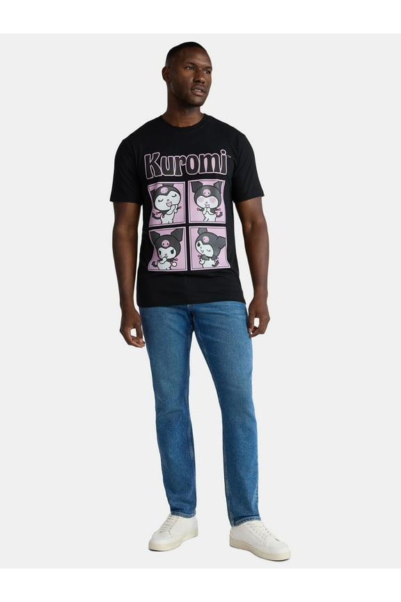 Kuromi Men's Graphic Tees, Sizes M-XL