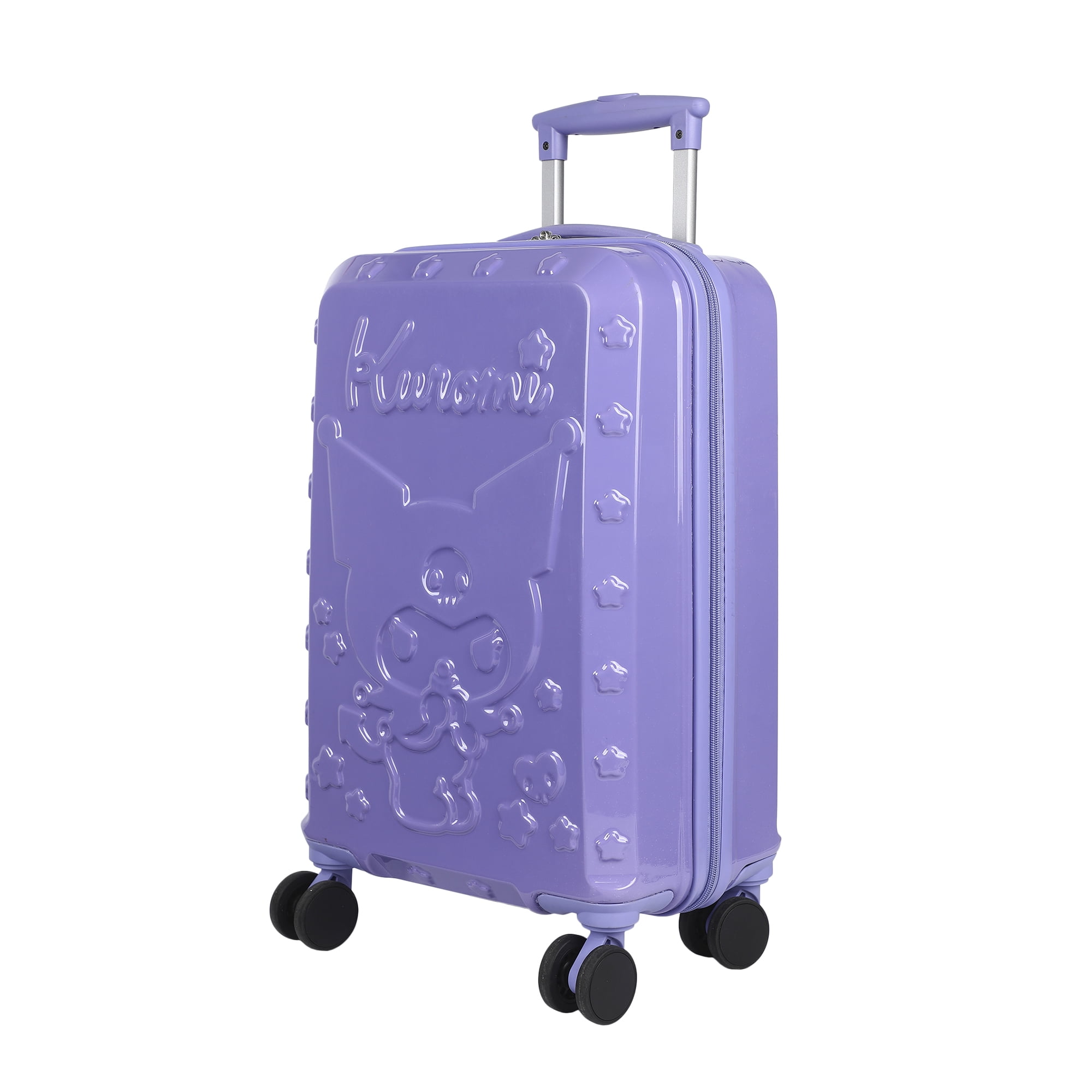 Kuromi Monochrome Character light weight 20" Rolling Luggage