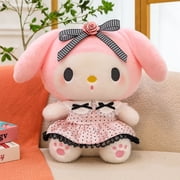 Kuromi & My Melody Plush Doll 35cm, Jumbo Stuffed Animal Toy, Kawaii Birthday Christmas Gift