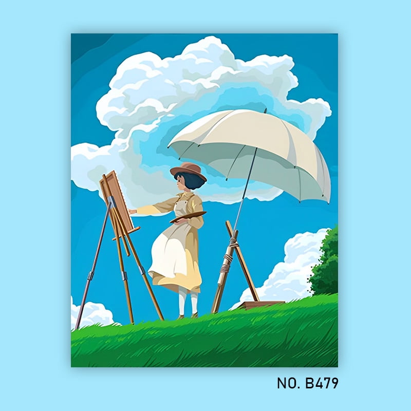 Kuromi Oil Painting DIY Painting Children and Adults Use The Living