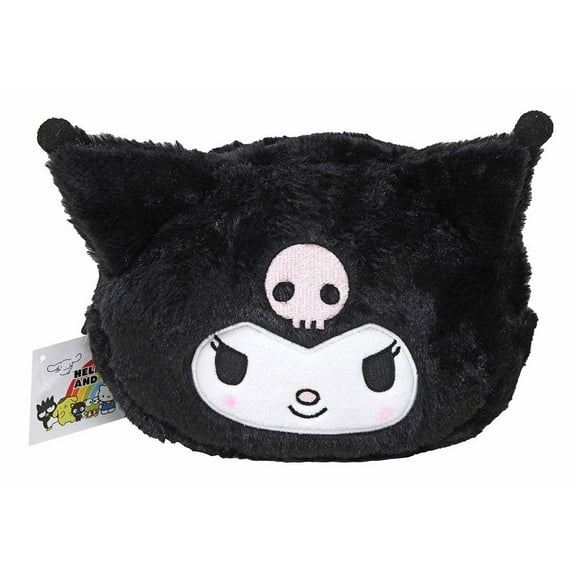 Kuromi Plush Cosmetic Bag