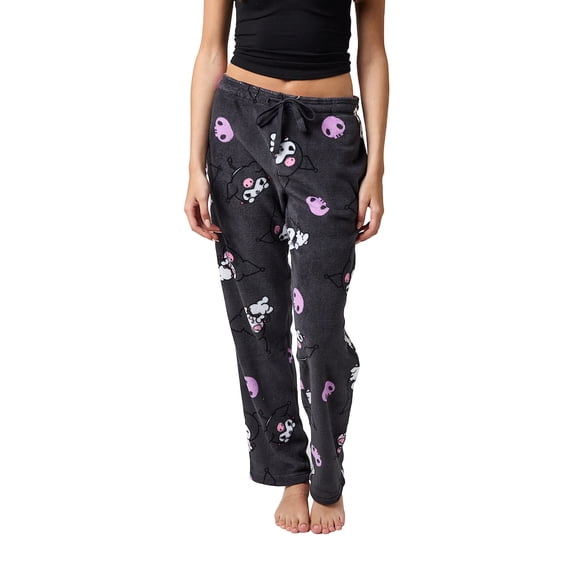 Kuromi Plush Women's Pajama Pant-Small