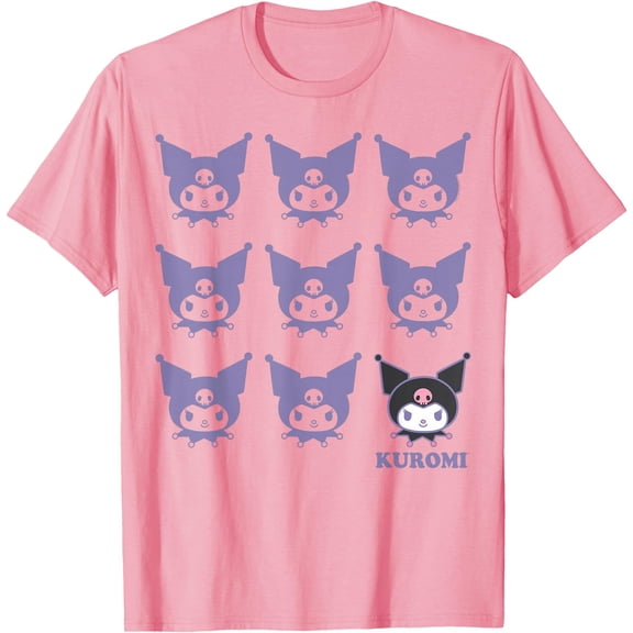 Kuromi Real One DTG Print Unisex T-Shirt,Light Pink Color,Size 3XL