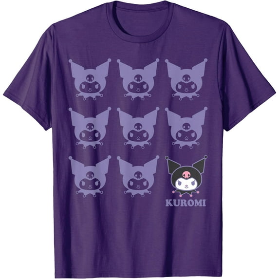 Kuromi Real One DTG Print Unisex T-Shirt,Purple Color,Size YS