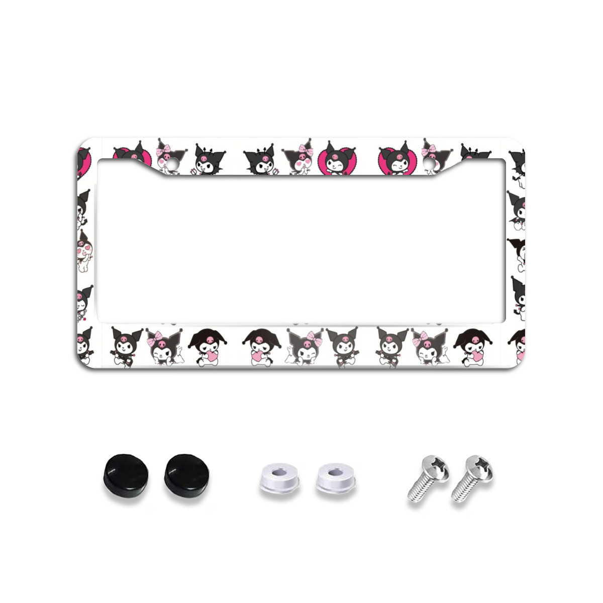 Kuromi License Plate Frame
