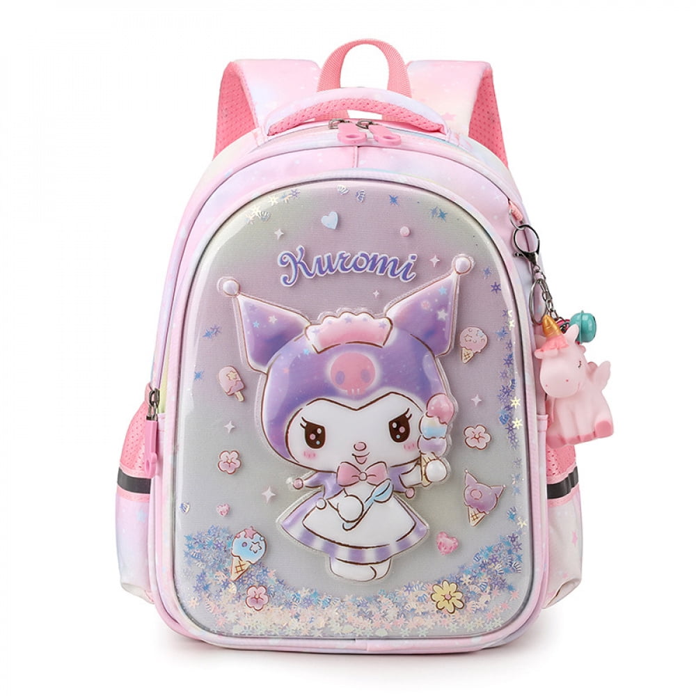 Kuromi Schoolbag Girls Melody Cute Toddler School Bags for Kids