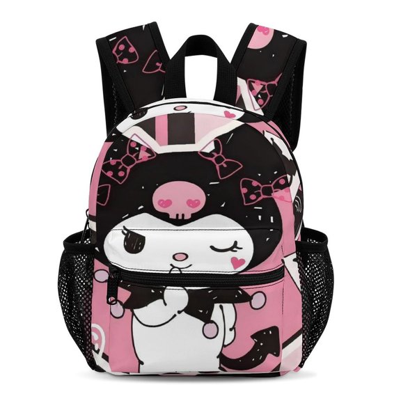 Kuromi Simple And Modern 13-Inch Backpack Travel Bag 33.5x25x13.5cm