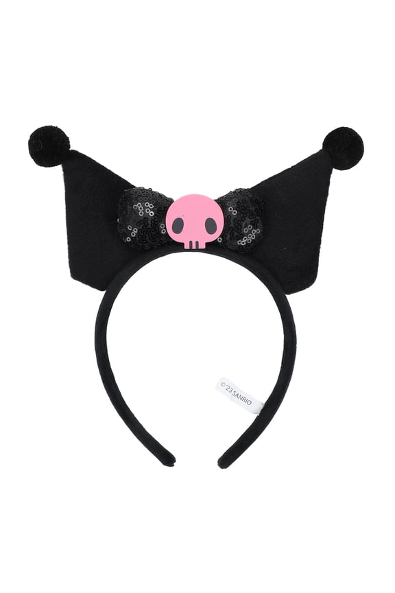 Kuromi Soft Plush Cosplay Headband