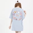 thumbnail image 1 of Kuromi Tee Shirt Summer Ladies Clothes Cotton Short Sleeve T-Shirts Cartoon Tshirts Casual Fashion Cute Tops, 1 of 15