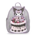 thumbnail image 1 of Kuromi Women's Too Sweet Faux Leather Mini Backpack, 10.5", Purple, 1 of 5
