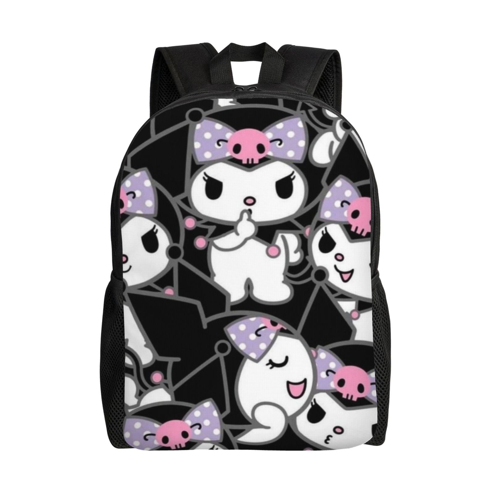 Kuromi and My Melody Kid School Backpack Bookbag Casual Daypack Travel Backpacks for Boys Girls