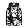 thumbnail image 1 of Kuromi and My Melody Backpack Bookbag Casual Daypack Travel Backpacks for Work Hiking Camping, 1 of 6