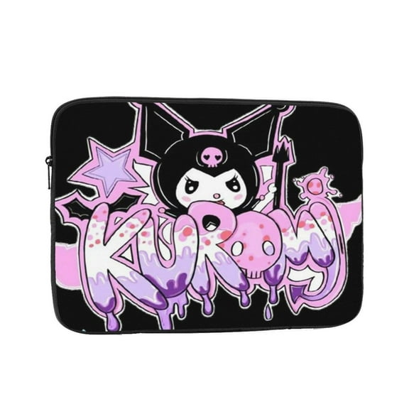 Kuromi and My Melody Laptop Case Sleeve, 12 inch Laptop Sleeve Bag Durable Shockproof Protective Computer Carrying Cover