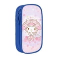 thumbnail image 1 of Kuromi and My Melody Large Pencil Case, Durable Pencil Pouch with Big Capacity, Minimalist Portable Stationery Bag, Aesthetic Zipper Pencil Box, 1 of 8