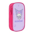 thumbnail image 1 of Kuromi and My Melody Large Pencil Case, Durable Pencil Pouch with Big Capacity, Minimalist Portable Stationery Bag, Aesthetic Zipper Pencil Box, 1 of 1