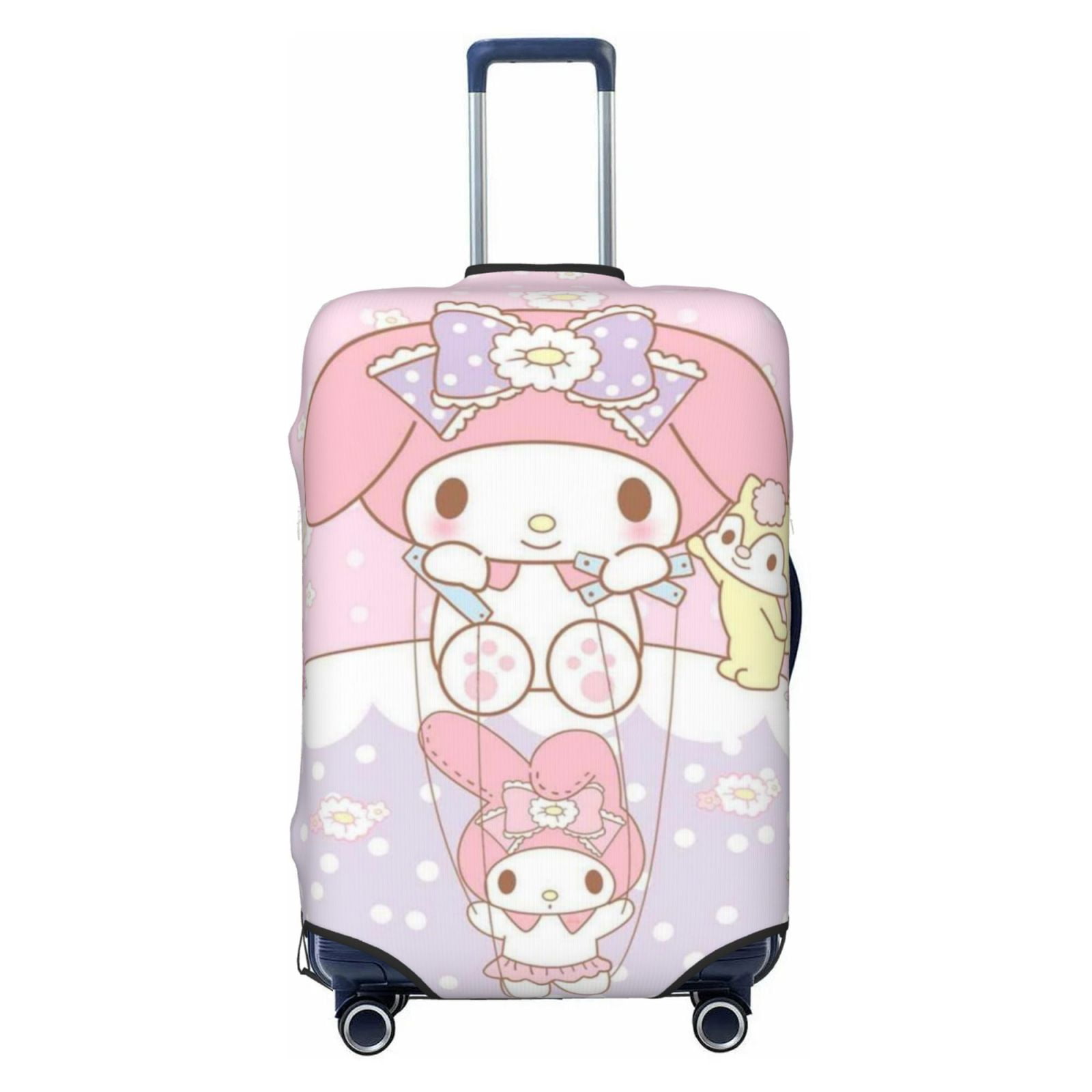 Kuromi and My Melody Travel Luggage Cover Suitcase Protector Anti