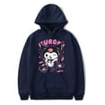 thumbnail image 1 of Kuromi merch Anime Onegai My Melody Hooded Drawstring Pocket Sweatshirt Men/women harajuku Pullover, 1 of 7