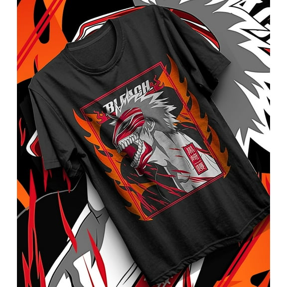 Kurosaki Ichigo T-shirt, Bleach Manga Anime Shirt
