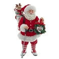 thumbnail image 1 of Kurt Adler 10.5-Inch Fabriché Golf Santa, 1 of 6