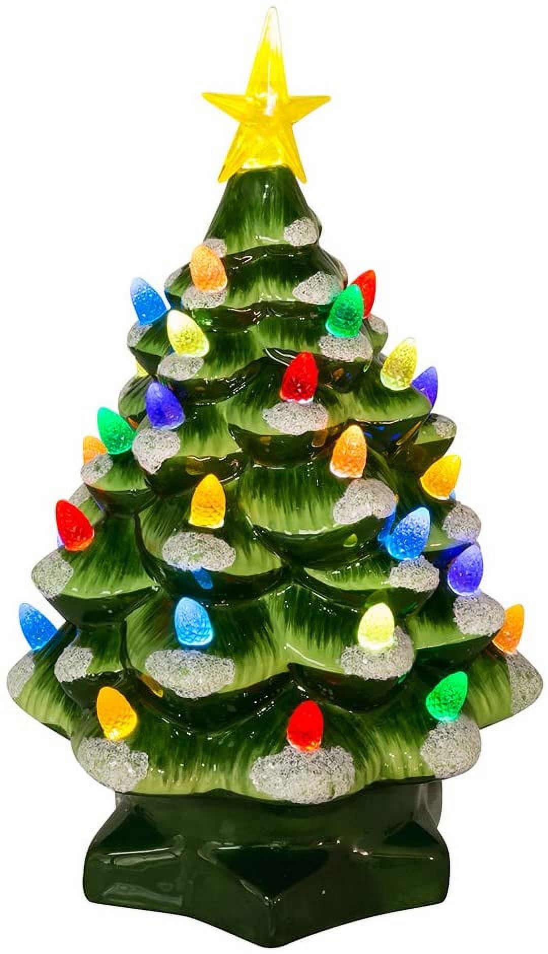Free Shipping! Kurt Adler 10-Inch Battery-Operated Green LED Tree Table ...