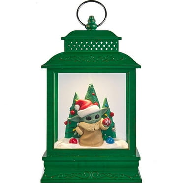 Kurt S. Adler Battery-Operated The Child Lightup Lantern Tablepiece, 10-Inches, Multicolor