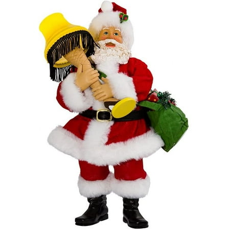 Kurt Adler 10-Inch Leg Lamp Fabriché Santa with Light