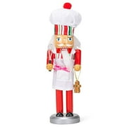 Kurt Adler 10-Inch Wooden Chef Nutcracker
