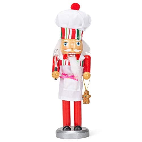 Kurt Adler 10-Inch Wooden Chef Nutcracker