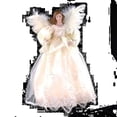 thumbnail image 1 of Kurt Adler 10/L Ivory Angel Tree Topper, 1 of 4