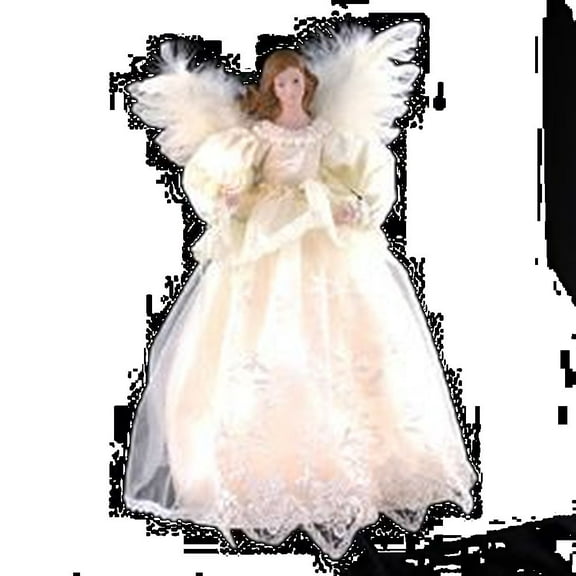 Kurt Adler 10/L Ivory Angel Tree Topper