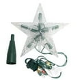 thumbnail image 1 of Kurt Adler 10-Light 7-Inch Clear Star Treetop, 1 of 5