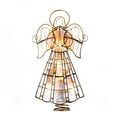 thumbnail image 1 of Kurt Adler 10-Light 9.75-Inch Capiz Angel Treetop with Scroll Design and Pearls, 1 of 7