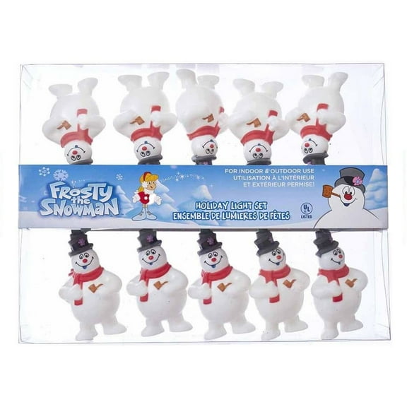 Kurt Adler 10-Light Frosty the Snowman Light Set
