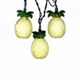 thumbnail image 1 of Kurt Adler 10-Light Glass-Look Pineapple Light Set, 1 of 2