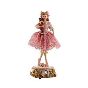 Kurt Adler 11.25-Inch Clara Ballet Nutcracker Musical Deco