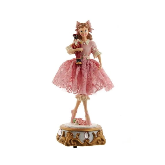 Kurt Adler 11.25-Inch Clara Ballet Nutcracker Musical Deco