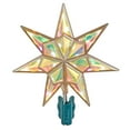 thumbnail image 1 of Kurt Adler 11.5-Inch 21-Light 7 Point LED Iridescent Star Tree Topper, 1 of 4