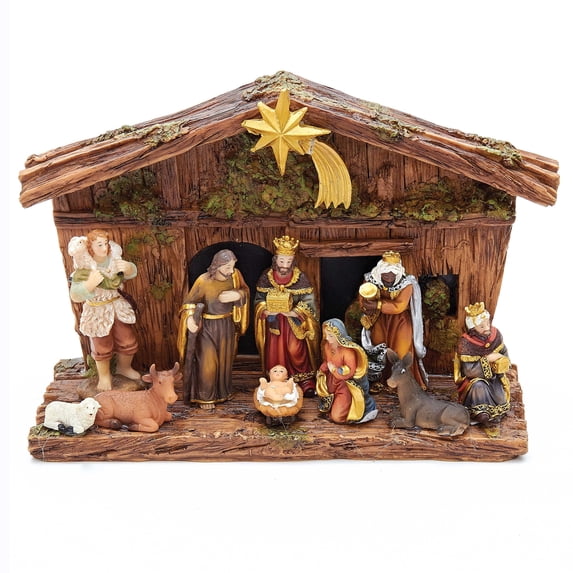 Kurt Adler 11-Piece Nativity Scenes