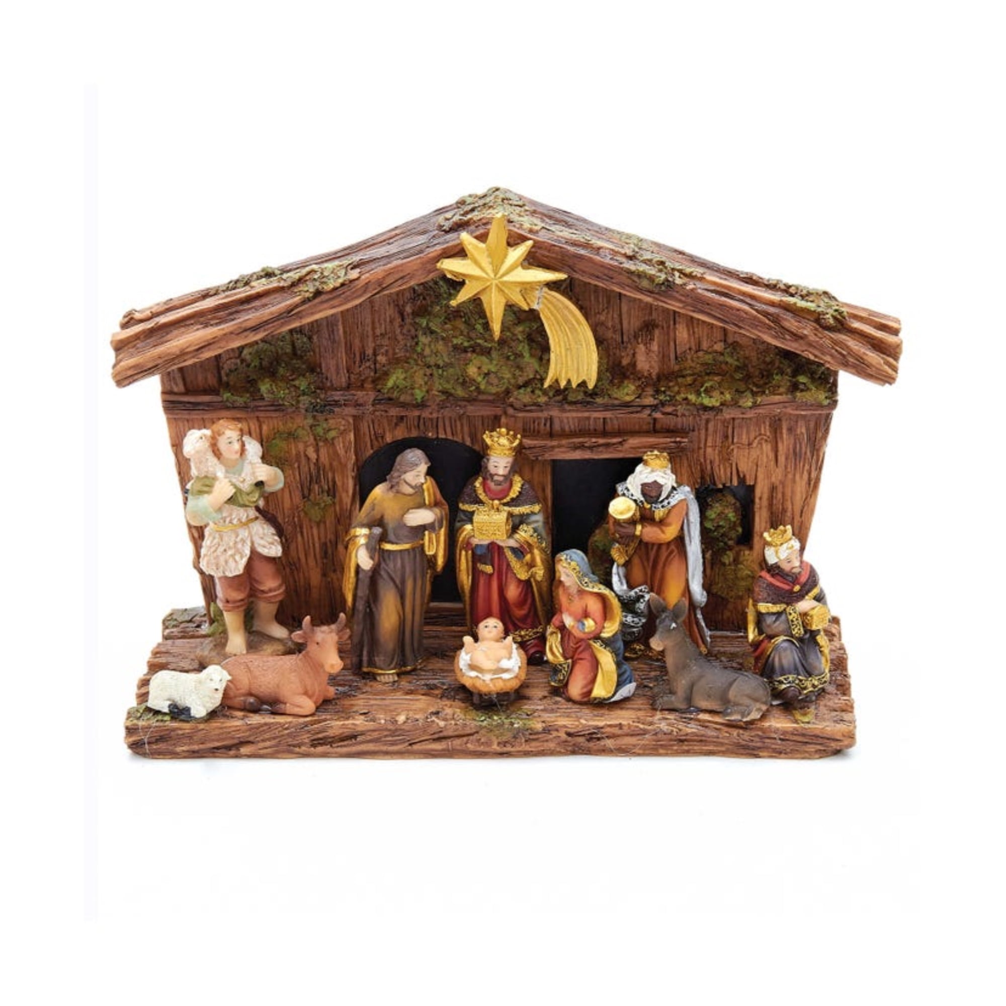 Kurt Adler 11-Piece Nativity Scenes