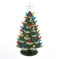 thumbnail image 1 of Kurt Adler 12.8-Inch Battery-Operated LED Ceramic Pink Christmas Tree Tabletop Décor, 1 of 4