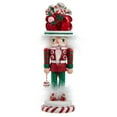 thumbnail image 1 of Kurt Adler 12" Hollywood Nutcrackers Candy Soldier, 1 of 6