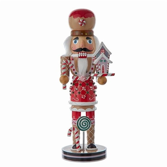 Kurt Adler 12-Inch Gingerbread Nutcracker