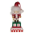 thumbnail image 1 of Kurt Adler 12-Inch Hollywood Countdown to Christmas Santa Nutcracker, 1 of 4
