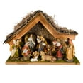 thumbnail image 1 of Kurt Adler 12-Inch Nativity Set with Stable and 10 Figures, 1 of 8
