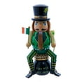 thumbnail image 1 of Kurt Adler 12-Inch Wooden -InchI-Footm A Wee Bit Irish-Inch Nutcracker on Pot O-Foot Gold, 1 of 6