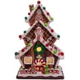 thumbnail image 1 of Kurt Adler 13-Inch Gingerbread Cookie 3-Layered LED House, 1 of 2